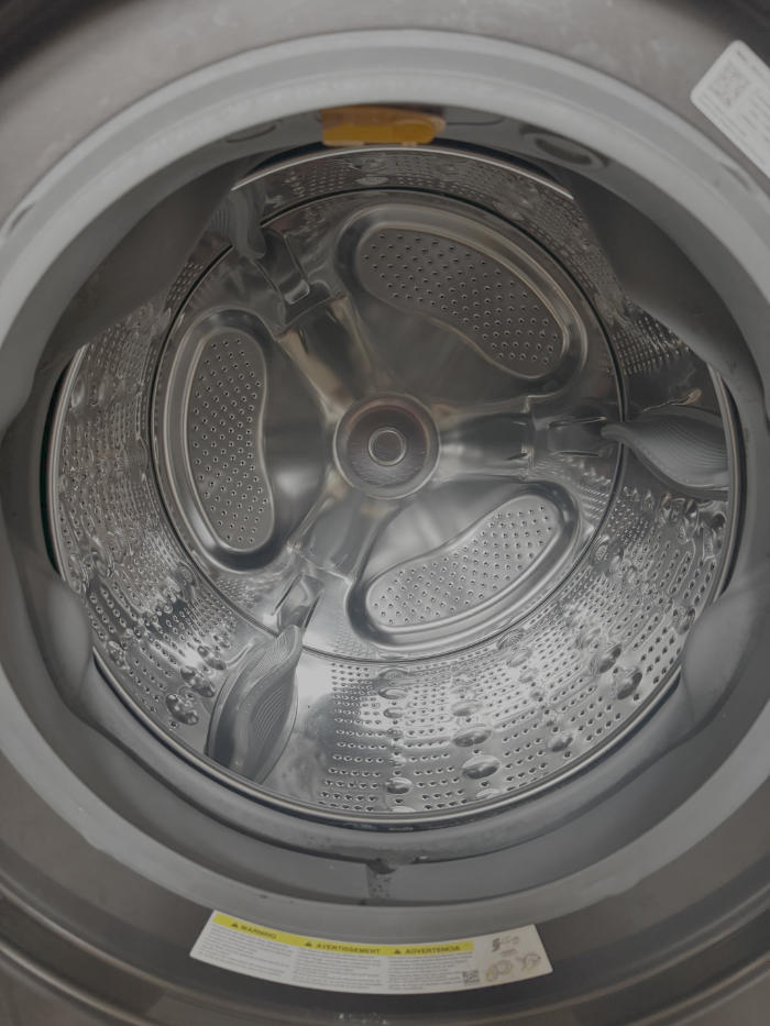 Inside of washing machine drum